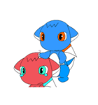 ドラゴンのキドラとドラゴンのジニア（個別スタンプ：29）