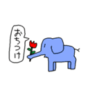 何気ない動物達スタンプ（個別スタンプ：5）
