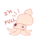 Funny and Fat Squid（個別スタンプ：1）