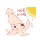 Funny and Fat Squid（個別スタンプ：2）