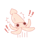 Funny and Fat Squid（個別スタンプ：15）