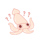 Funny and Fat Squid（個別スタンプ：16）