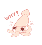 Funny and Fat Squid（個別スタンプ：35）