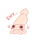 Funny and Fat Squid（個別スタンプ：38）