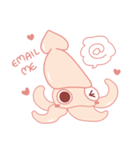 Funny and Fat Squid（個別スタンプ：39）