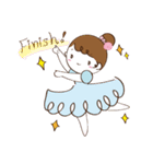プチバレリーナ・リーナちゃんの日常（個別スタンプ：26）