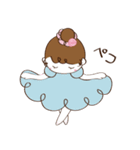 プチバレリーナ・リーナちゃんの日常（個別スタンプ：27）
