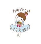 プチバレリーナ・リーナちゃんの日常（個別スタンプ：28）