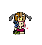陰ある陽気なスタンプ（個別スタンプ：4）