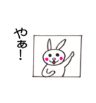 言いたい放題うさぎ（個別スタンプ：34）