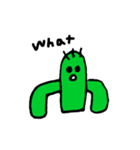 I wanna be a cute cactus（個別スタンプ：2）