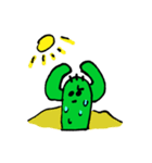 I wanna be a cute cactus（個別スタンプ：3）