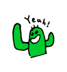 I wanna be a cute cactus（個別スタンプ：4）