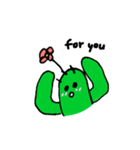 I wanna be a cute cactus（個別スタンプ：11）