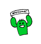 I wanna be a cute cactus（個別スタンプ：31）