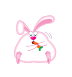 One Belly-Rabbit（個別スタンプ：5）
