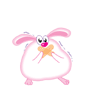 One Belly-Rabbit（個別スタンプ：34）