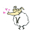 働くひつじ（個別スタンプ：30）