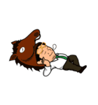てっちゃんウマウマ予想ほのぼの日記（個別スタンプ：32）