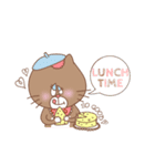 CHOCO＆MOCA part2（個別スタンプ：10）