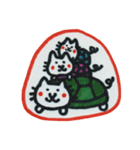 しあわせねこどり（個別スタンプ：8）