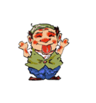ハゲ土竜おじさん（個別スタンプ：4）