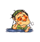 ハゲ土竜おじさん（個別スタンプ：15）