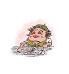 ハゲ土竜おじさん（個別スタンプ：34）