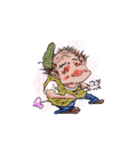 ハゲ土竜おじさん（個別スタンプ：40）