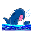 シャチくん（個別スタンプ：3）