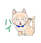 クリームトラの猫「麦」（個別スタンプ：3）