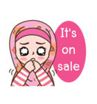 Hijab Girl Online Shop (Cute Seller) Eng（個別スタンプ：12）