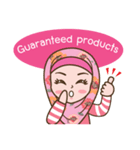 Hijab Girl Online Shop (Cute Seller) Eng（個別スタンプ：13）