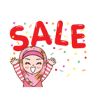 Hijab Girl Online Shop (Cute Seller) Eng（個別スタンプ：19）