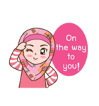 Hijab Girl Online Shop (Cute Seller) Eng（個別スタンプ：28）
