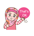 Hijab Girl Online Shop (Cute Seller) Eng（個別スタンプ：37）