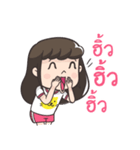 Pi a girl want to say that（個別スタンプ：36）