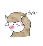 ヤクのぼうやとイエティさん（個別スタンプ：35）
