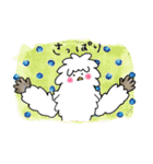 ヤクのぼうやとイエティさん（個別スタンプ：37）