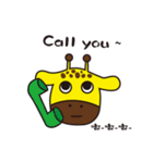GIRAFFE TRAVEL  X  BANBAN（個別スタンプ：34）