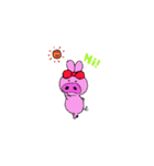 ぶたうさ（個別スタンプ：4）