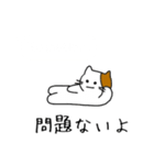 【日本語〜英語】翻訳する猫（個別スタンプ：31）