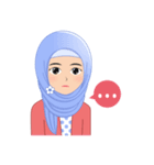 I LOVE HIJAB（個別スタンプ：4）