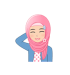 I LOVE HIJAB（個別スタンプ：5）