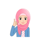 I LOVE HIJAB（個別スタンプ：6）