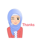 I LOVE HIJAB（個別スタンプ：7）