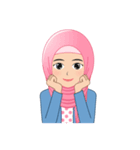 I LOVE HIJAB（個別スタンプ：14）