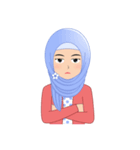 I LOVE HIJAB（個別スタンプ：15）