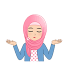 I LOVE HIJAB（個別スタンプ：17）