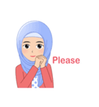 I LOVE HIJAB（個別スタンプ：22）